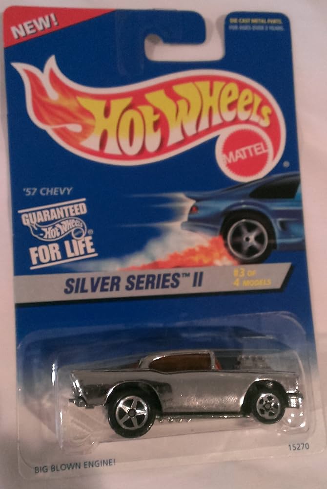 Hot Wheels Mattel Silver Series 2 3 of 4 57 Chevy 422